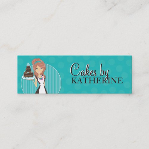 Cute and Sweet Bakery Packaging Labels Business Card Template