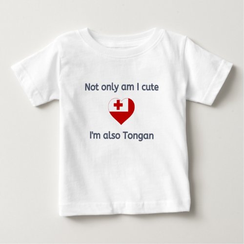 Cute and Tongan Baby T_Shirt