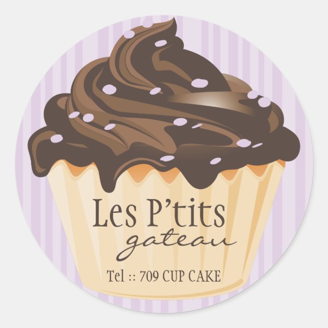 Cute and Whimsical Bakery Stickers (Front)