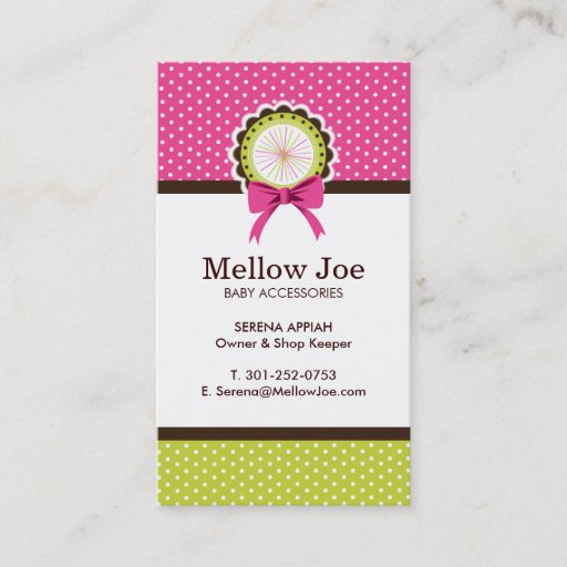 Customizable Cute and Whimsical Business Cards