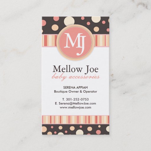 Customizable Cute and Whimsical Business Cards
