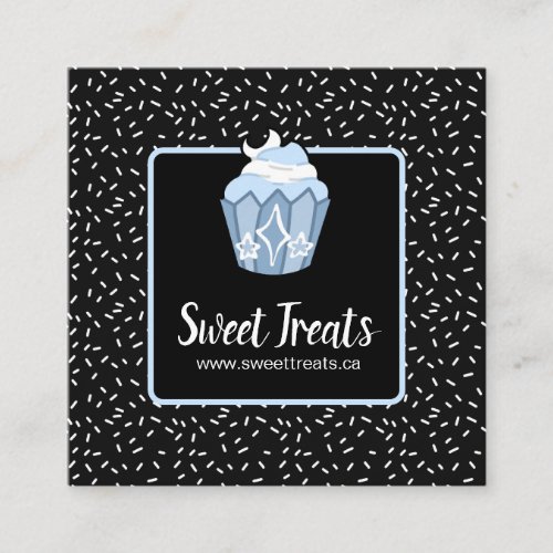 Cute and Whimsical Cupcake Bakery Business Cards