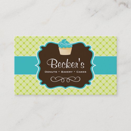 Cute and Whimsical Cupcake Business Card