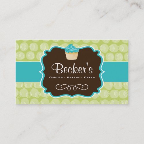 Cute and Whimsical Cupcake Business Card
