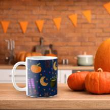 Cute and Whimsical Halloween Pattern