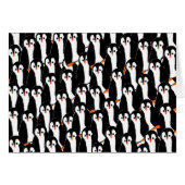 Cute and Whimsical Piles of Penguins (Front Horizontal)