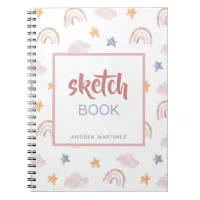 Sketchbook for kids notebook, Zazzle