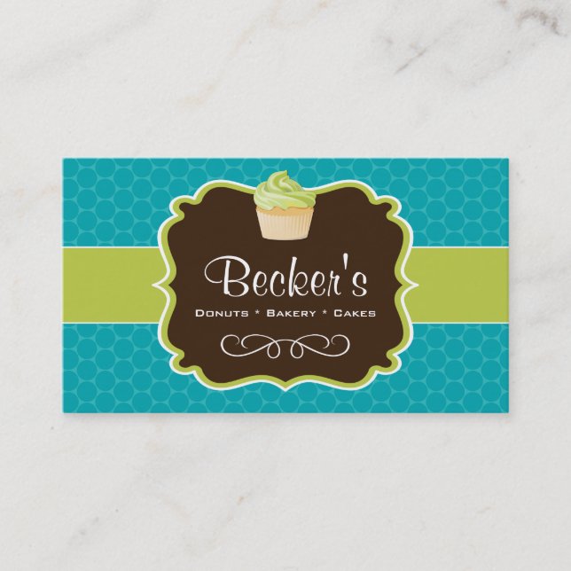 Cute and WhimsicalBakery Business Card (Front)