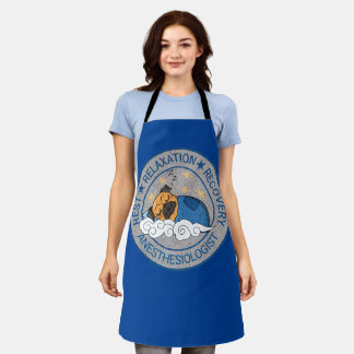 Cute Anesthesia / CRNA Rest Relax Recovery Apron