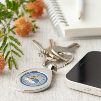 Cute Anesthesia / CRNA Rest Relax Recovery Keychain