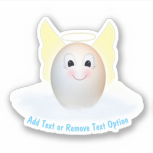 Cute Angel Egg Sticker