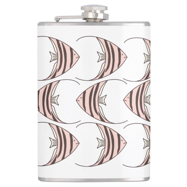Cute Angel Fish Flask (Front)