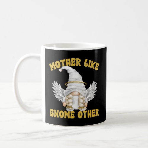 Cute Angel Mom Gnome Graphic For Women And Mothers Coffee Mug