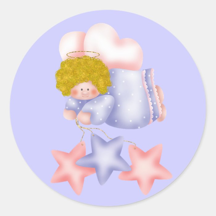 Cute Angel Star 1 Stickers