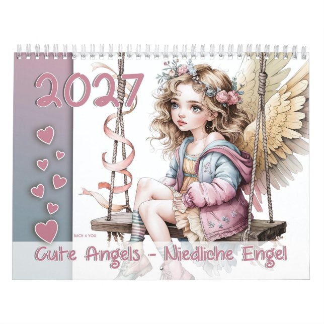 Cute Angels – Niedliche Engel 2027 Calendar (Cover)
