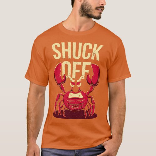 Cute Angry Crab Gift Little Crab T_Shirt