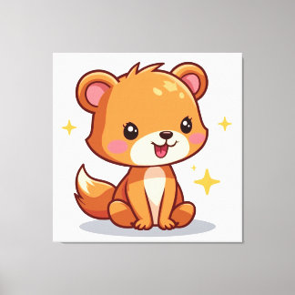 Cute Animal Canvas Print