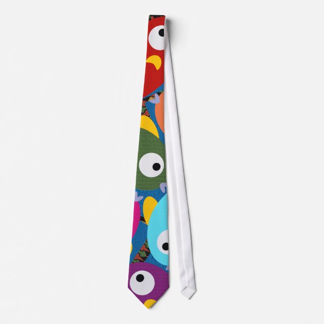 Cute animal cartoon ties: Fish Neck Tie (Front)