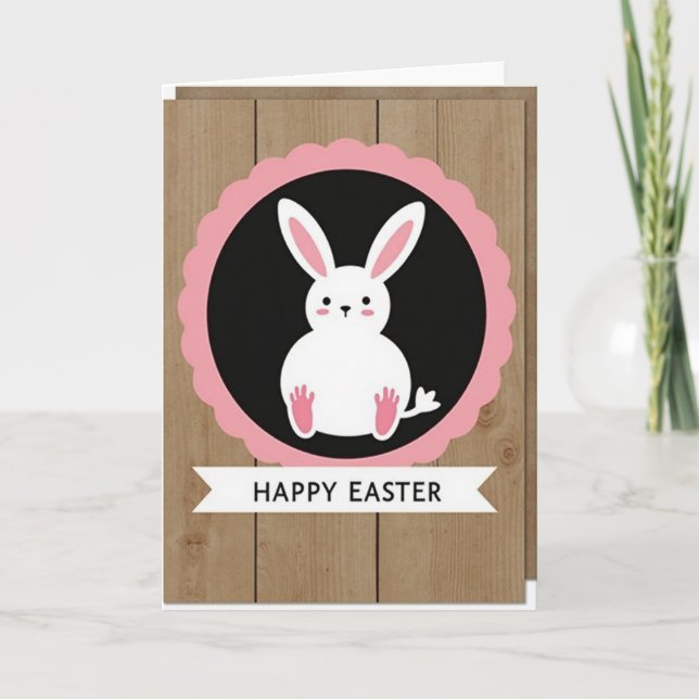 Cute Animal Celebration Card (Front)