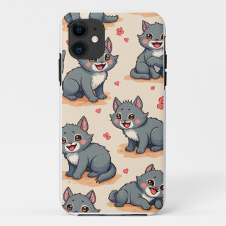 cute animal character iPhone 11 case