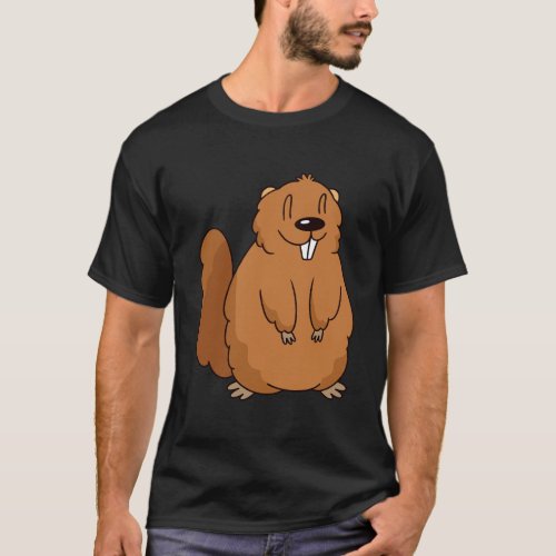 Cute Animal Design Featuring An Illustration Of A  T_Shirt