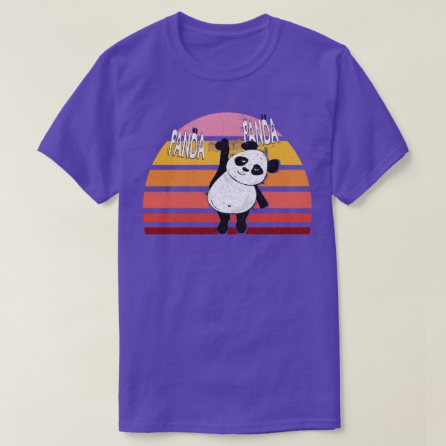 Cute Animal Friendly Panda 11 T-Shirt (Design Front)