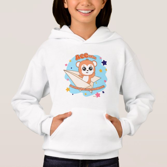 Cute Animal Frienz: Inspiring Kids Every Day Hoodie (Front)