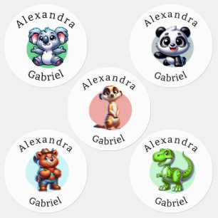 Cute Animal Labels