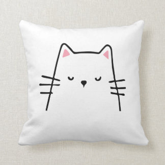 cute animal love cat pillow