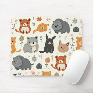 cute animal mouse pad