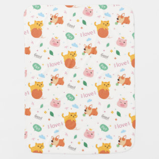 Cute Animal Pattern Kid Blanket
