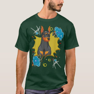 Cute Animal Pet Dog Owner Doberman Lover Funny Dob T-Shirt