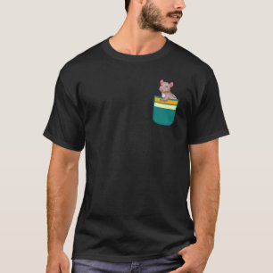 Cute Animal Pet Rodent Rat Owner Pocket Rat T-Shirt