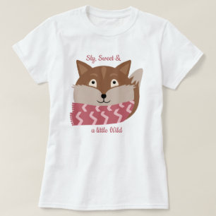 Cute Animal Sly, Sweet, Wild Fox T-shirt