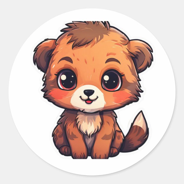 Cute animal stickers for a cute animal (Front)