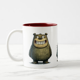 Cute Animal Trio Coffee Cup