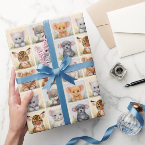 Cute Animals 2 Wrapping Paper