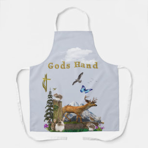 Cute animals apron