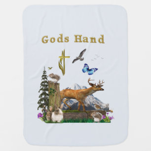 Cute animals baby blanket