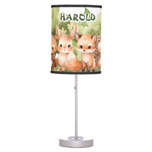 Cute Animals Baby Table Lamp