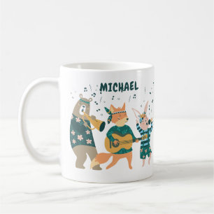Cute Animals Bend Coffee Mug