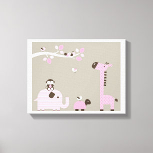Cute Animals Canvas Print