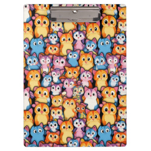 Cute animals clipboard