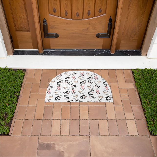 cute animals doormat (Outdoor)