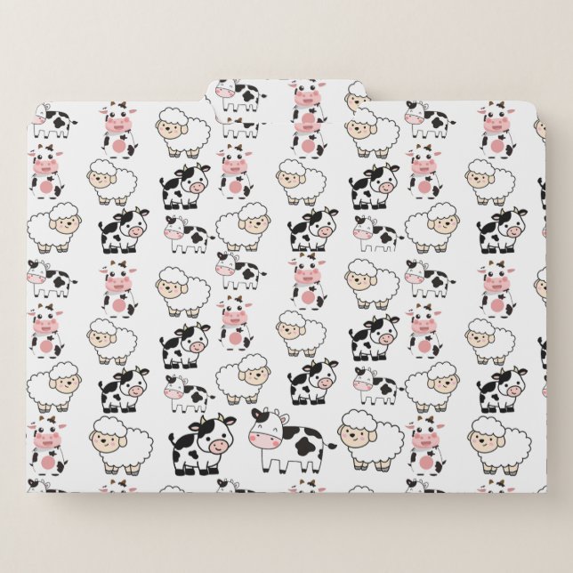 cute animals file folder (Front Center)