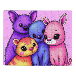 Cute animals jigsaw puzzle