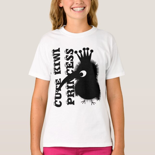 Cute Animals: Kiwi T-Shirt (Front)