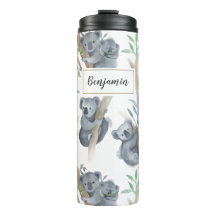 Cute Animals Koala Personalized Baby Thermal Tumbler