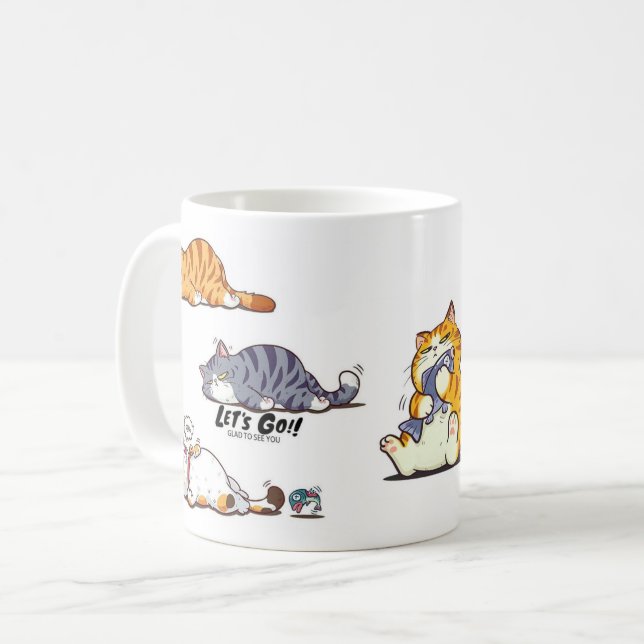 Cute Animals Mug (Front Left)