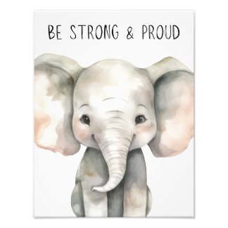 Cute Animals Nursery Posters Collection